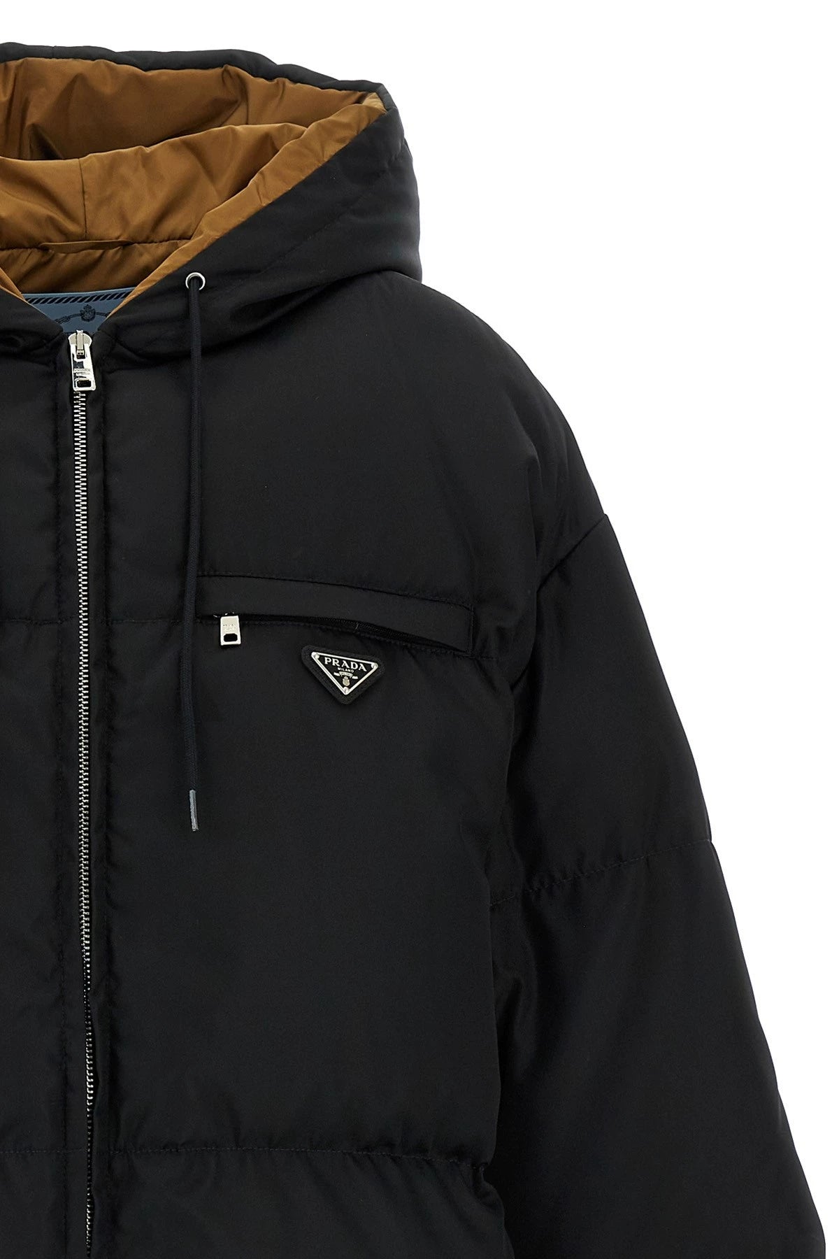 Prada Women's Maxi Down Jacket in Black