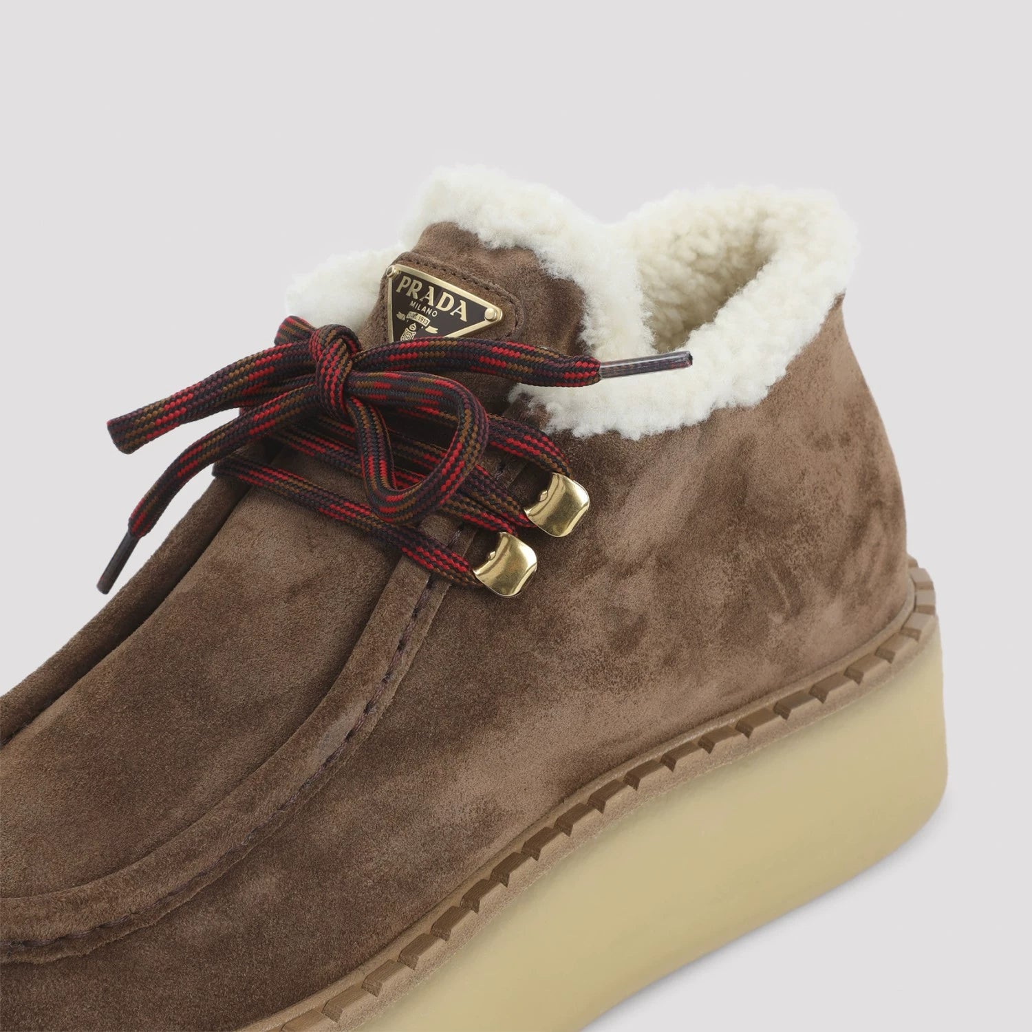 Prada Women's Ankle Boots in Brown