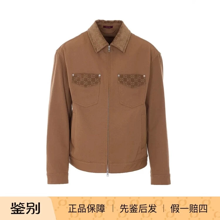 Gucci Men's Jacket in Brown