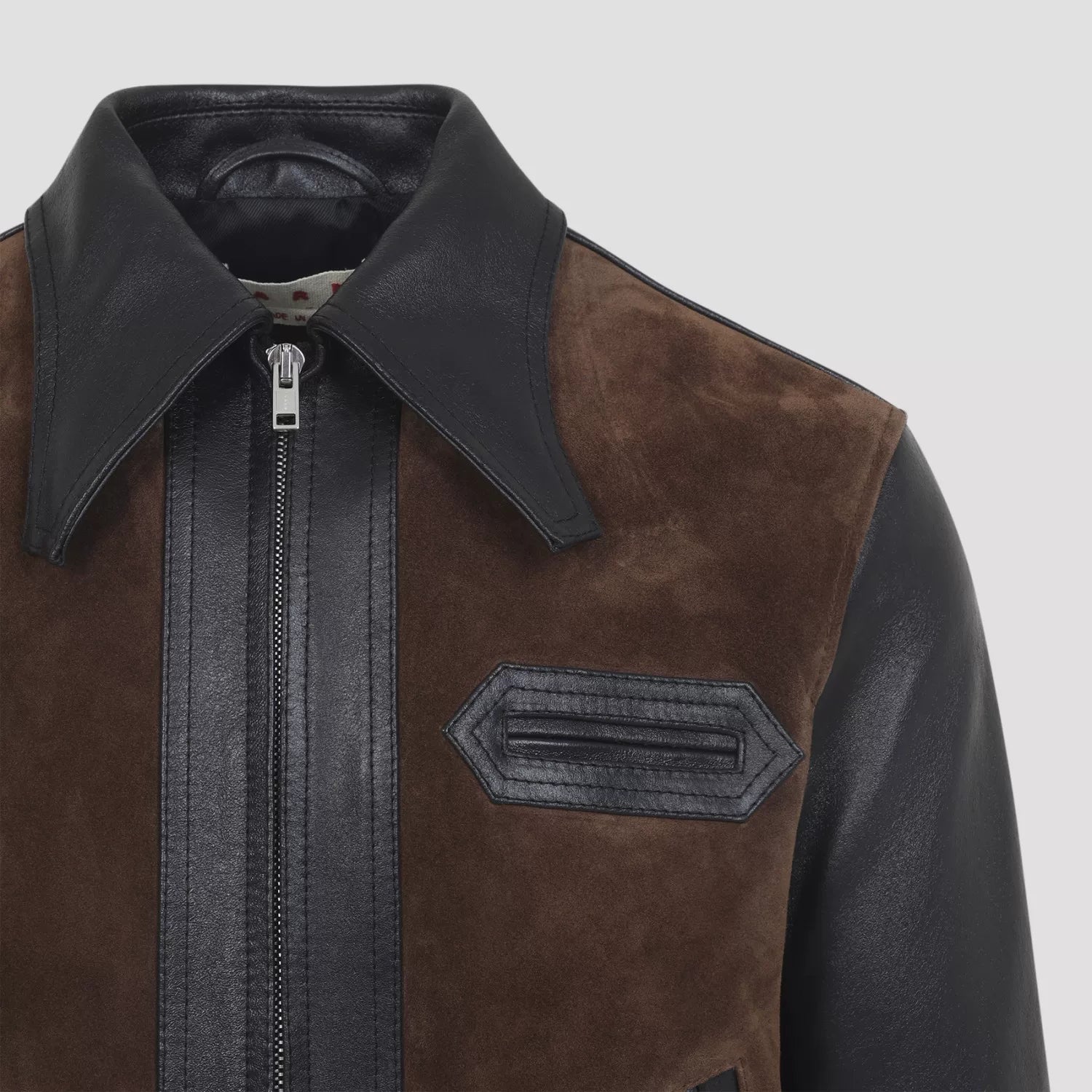 Marni Women's Leather Jacket in Black