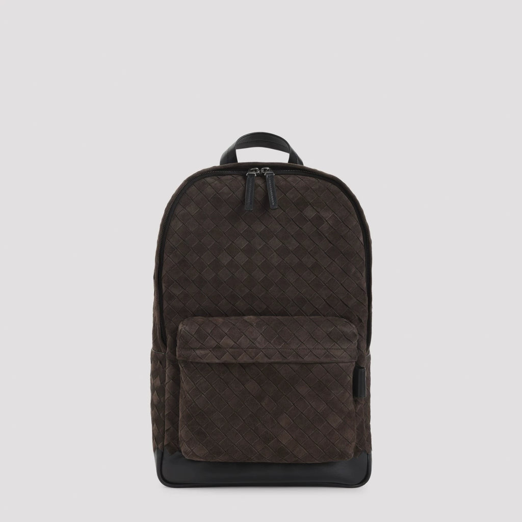 Bottega Veneta Men's Backpack in Brown