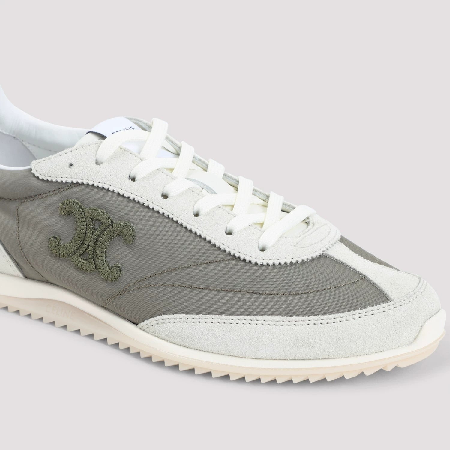 Celine Women's Triomphe 10 Sneakers in Grey