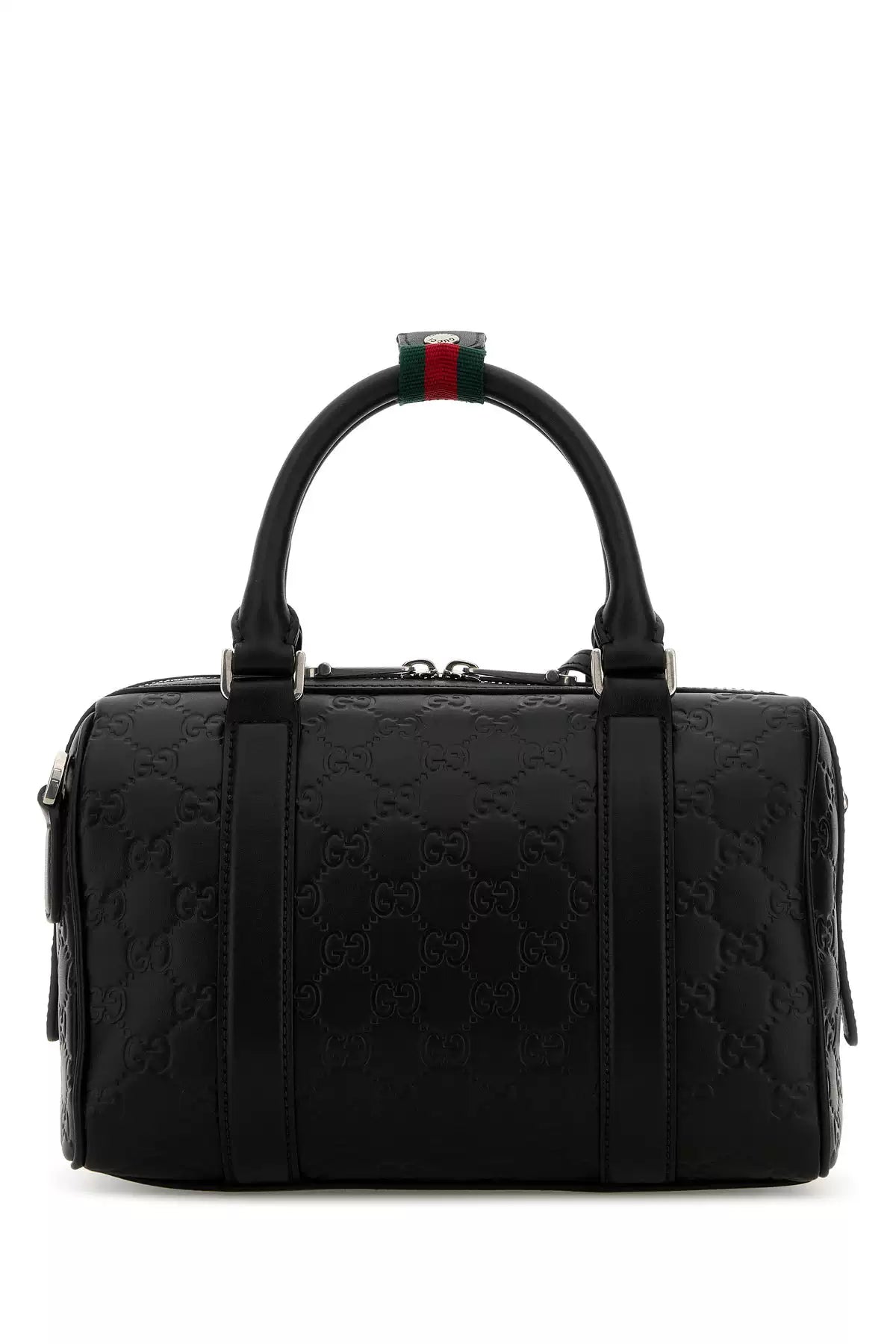 Gucci Men's Emblem Small Bag in Black
