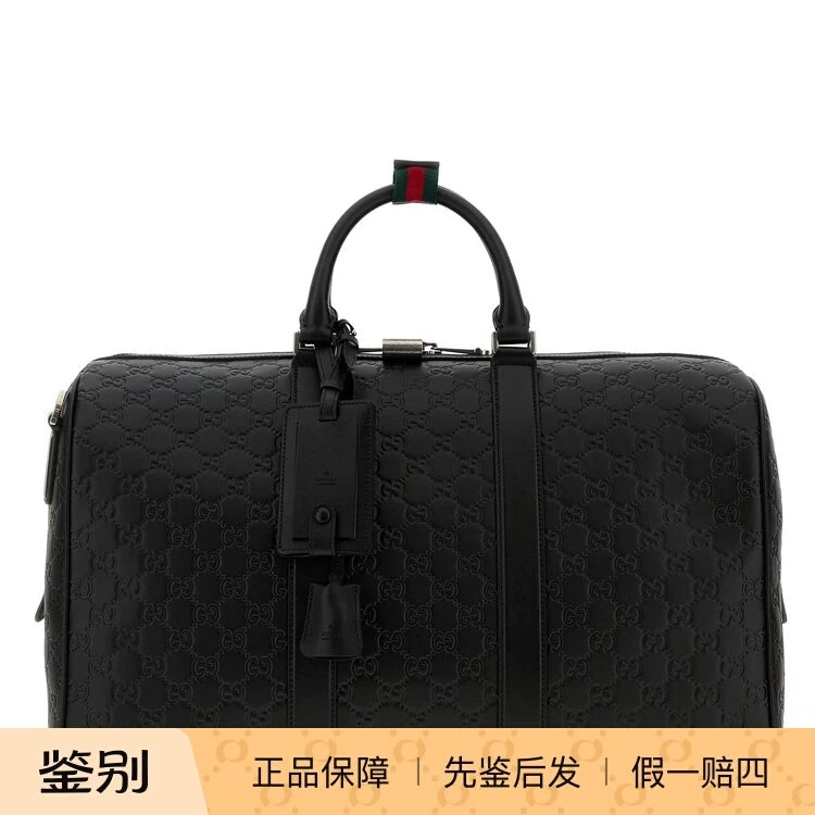 Gucci Men's Emblem Medium Bag