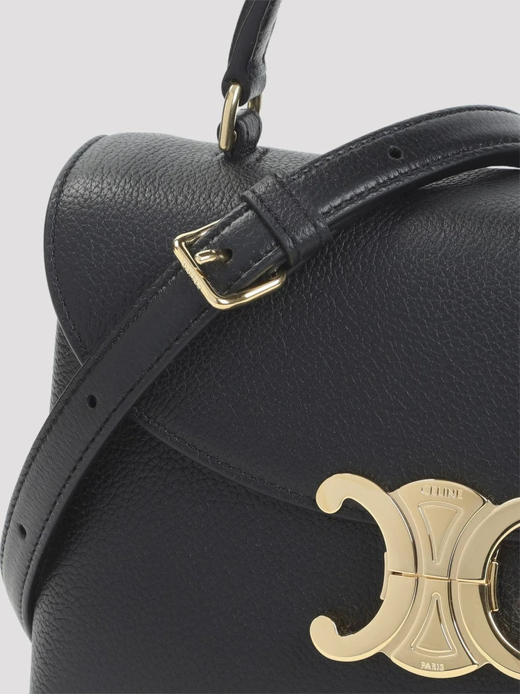 Celine Women's Teen Nino Small Shoulder Bag in Black