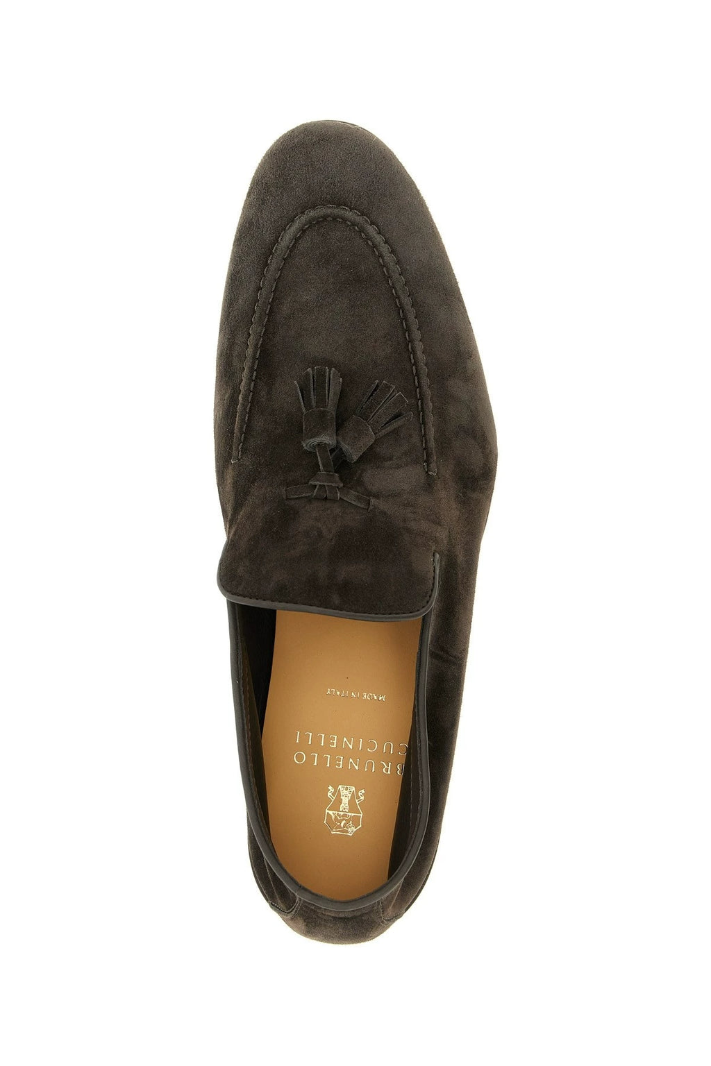 Brunello Cucinelli Men's Loafers in Grey