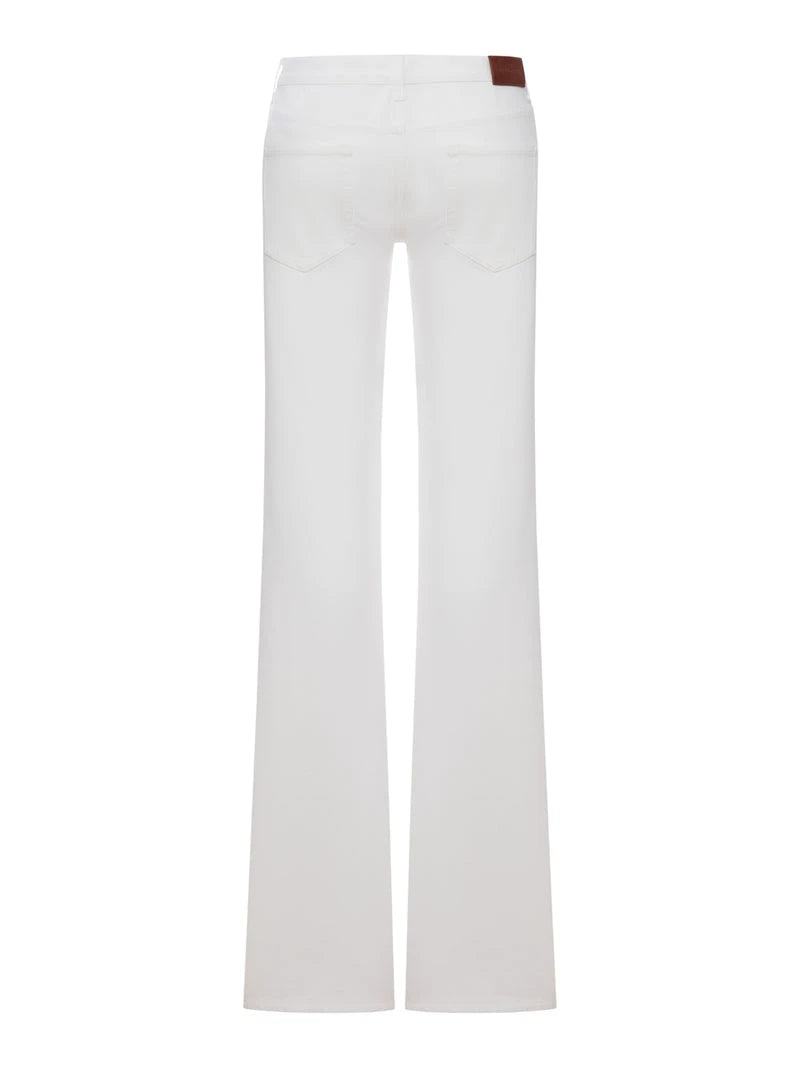 Gucci Women's Horsebit Jeans in White
