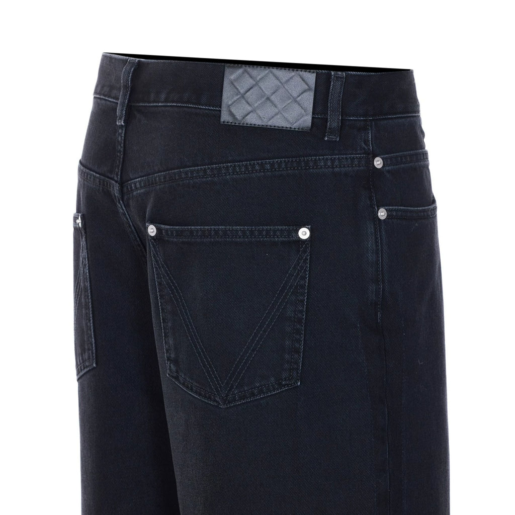 Bottega Veneta Men's Bv Lapel Jeans in Black