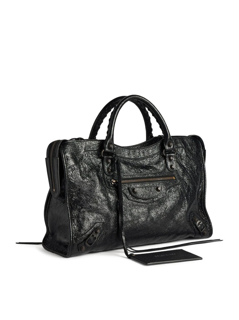 Balenciaga Women's Le City Medium Bag in Black