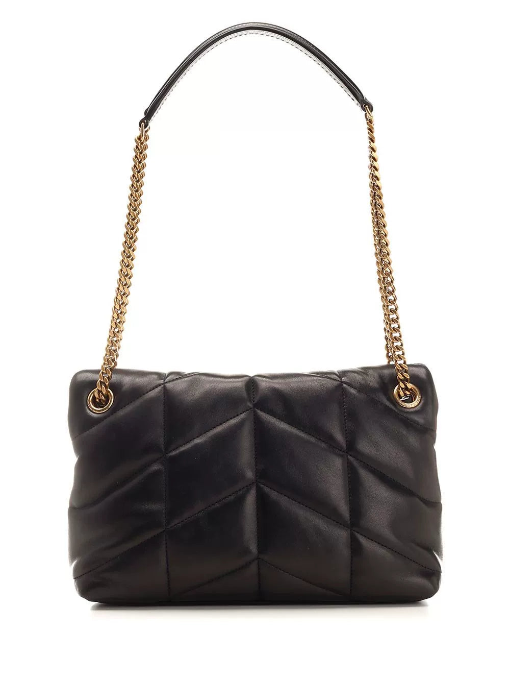 Saint Laurent Women's YSL Envelope Puffer Shoulder Bag