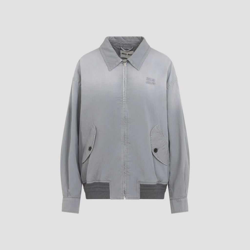 Miu Miu Women's Jacket in Grey