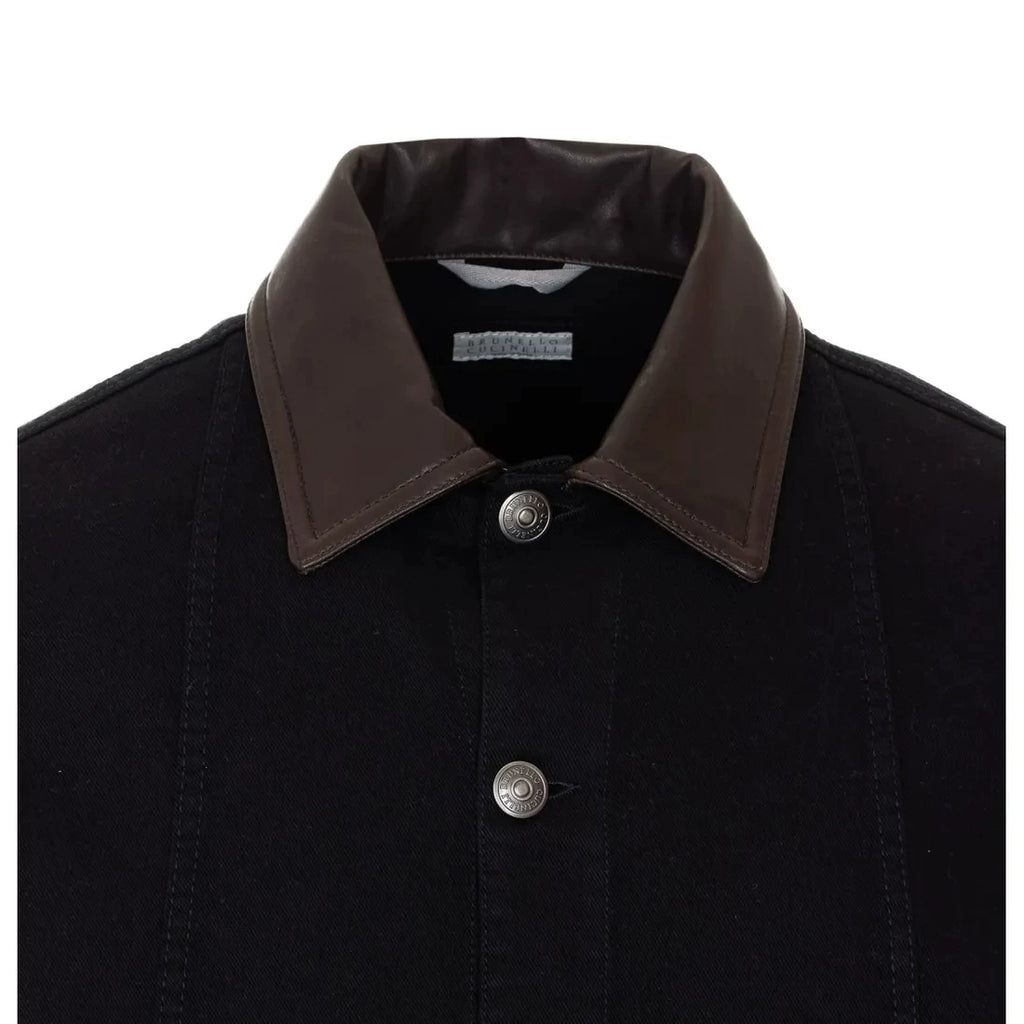 Brunello Cucinelli Men's Jacket in Black