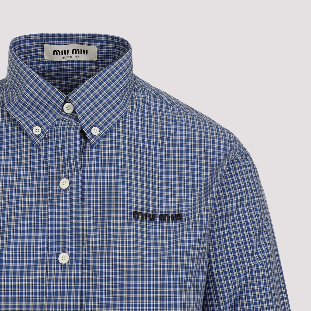 Miu Miu Women's Shirt in Blue