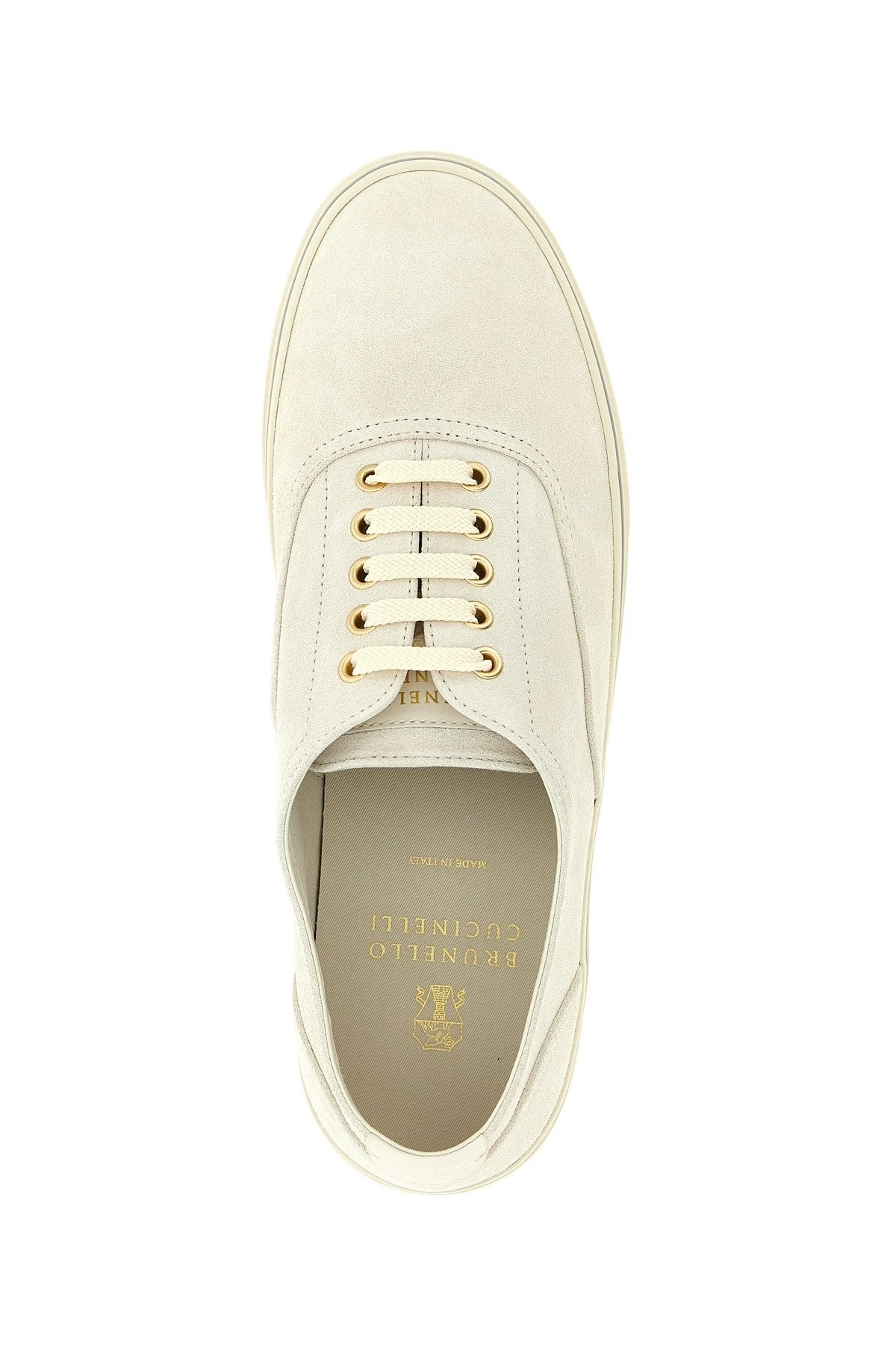 Brunello Cucinelli Men's Sneakers in White