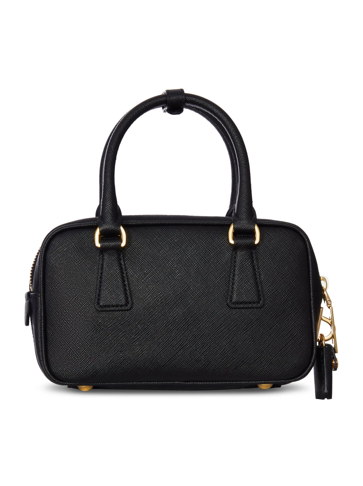 Prada Women's Saffiano Mini Handbag in Black
