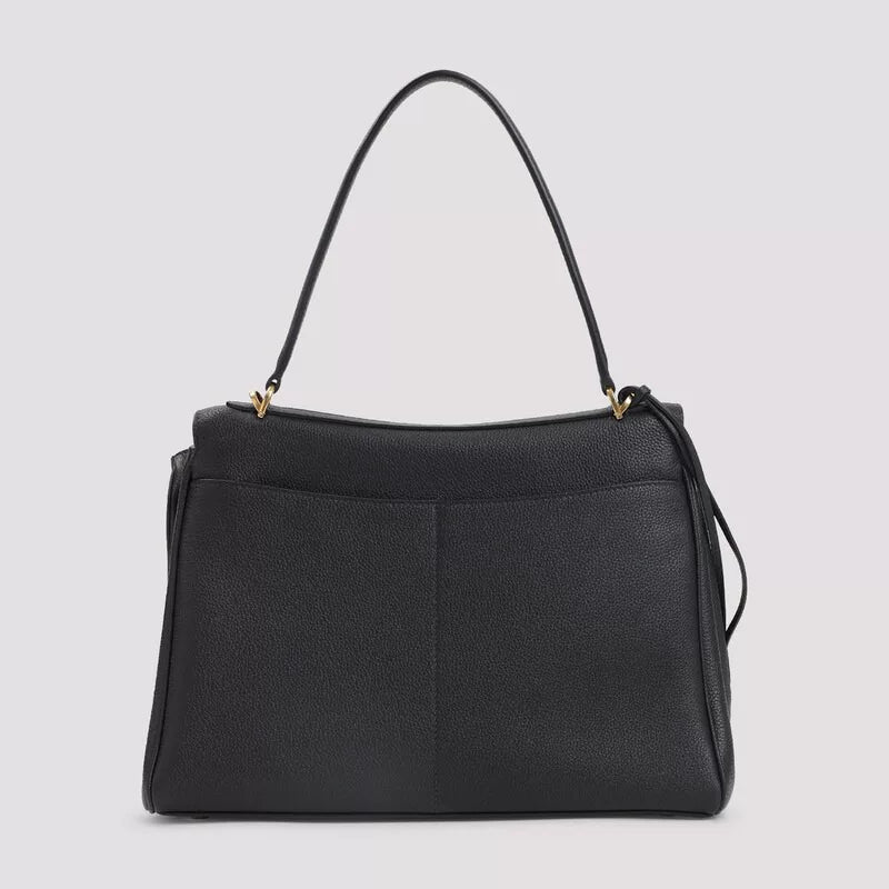 BALENCIAGA Women's Medium Rodeo Leather Shoulder Bag in Black