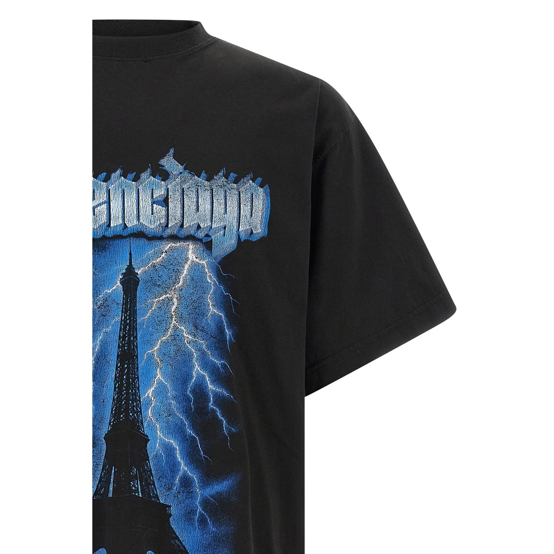 Balenciaga Men's T-Shirt in Black