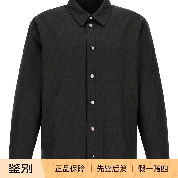 Fendi Men's Jacket in Black