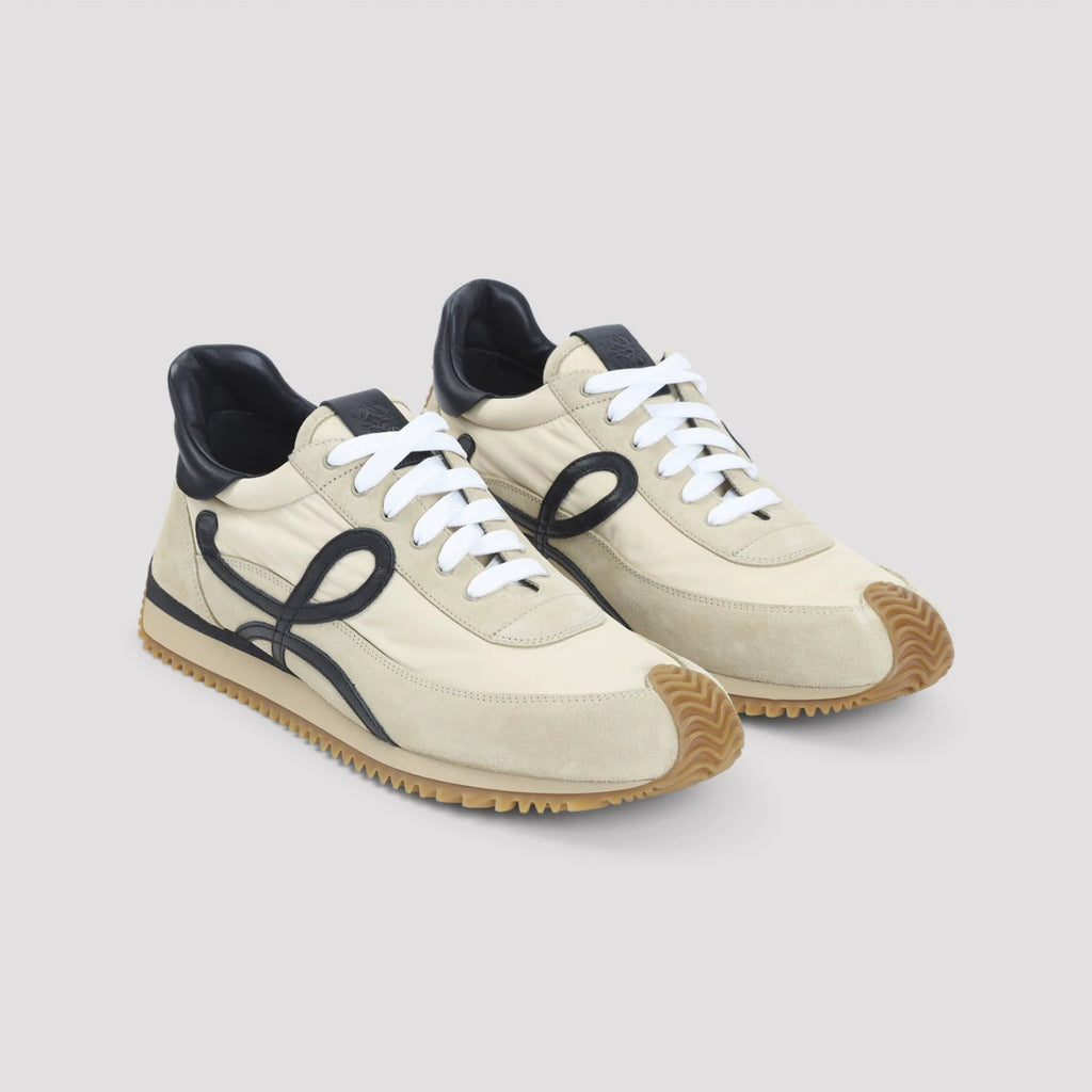 Loewe Men's Flow Runner 2 Sneakers in Beige