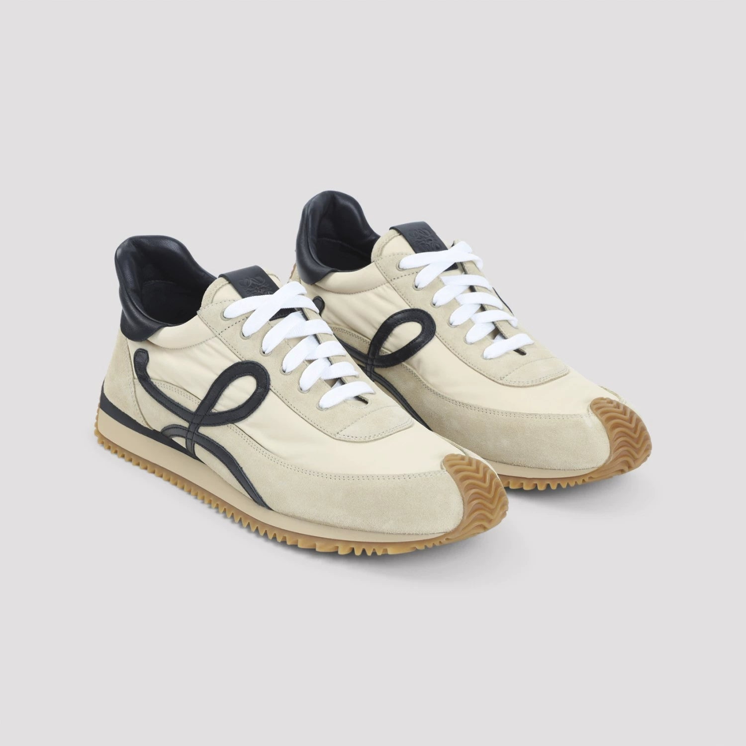 Loewe Men's Flow Runner 2 Sneakers in Beige