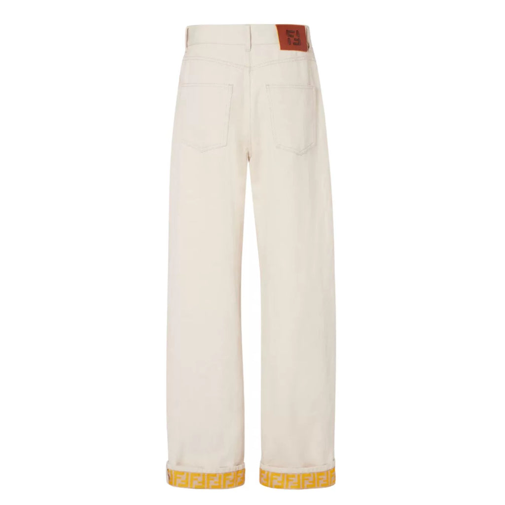 Fendi Women's Jeans in White
