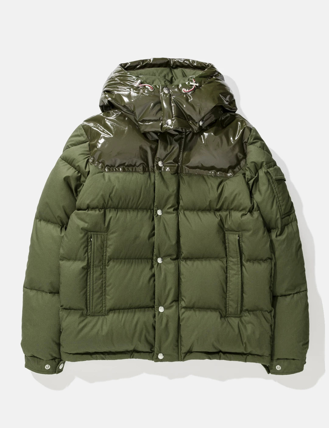 Moncler Men's Chardon Down Jacket in Olive