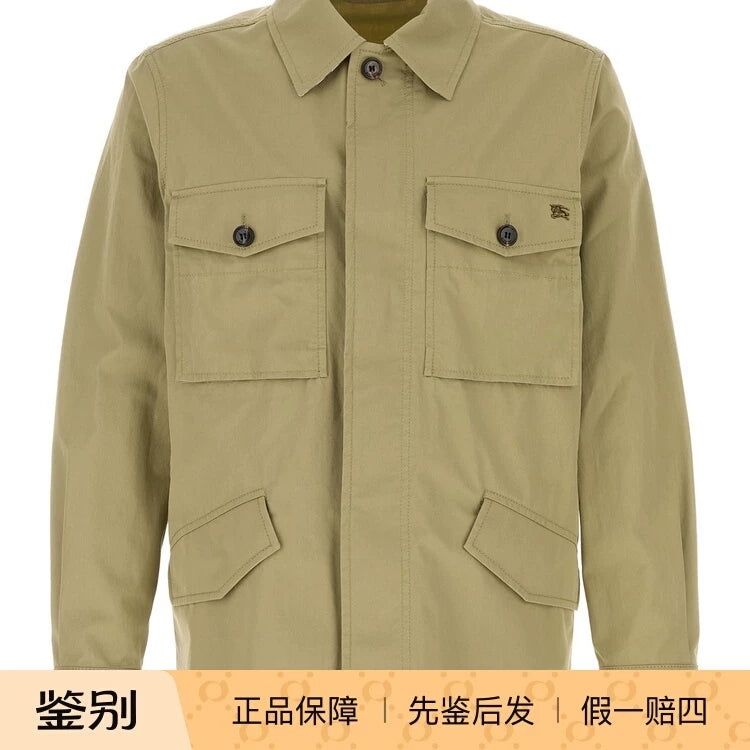 Burberry Men's Bradmore Jacket in Green