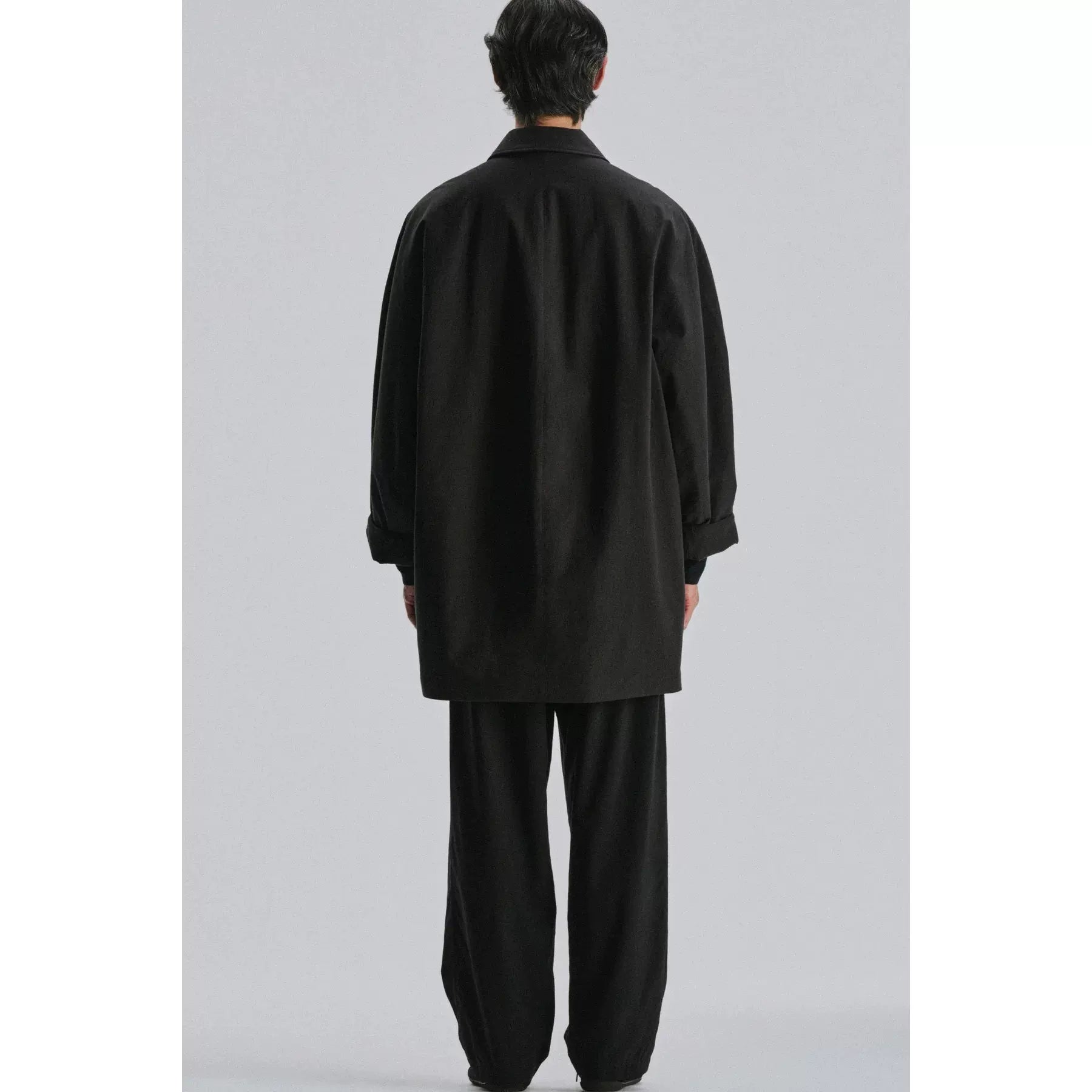 The Row Men's Verna Coat in Black