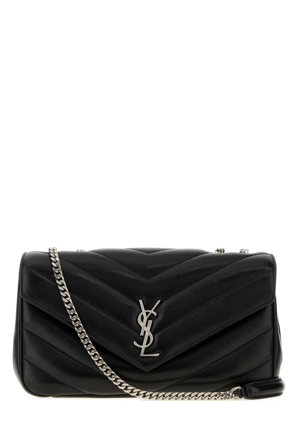 Saint Laurent YSL Loulou Medium Bag in Black