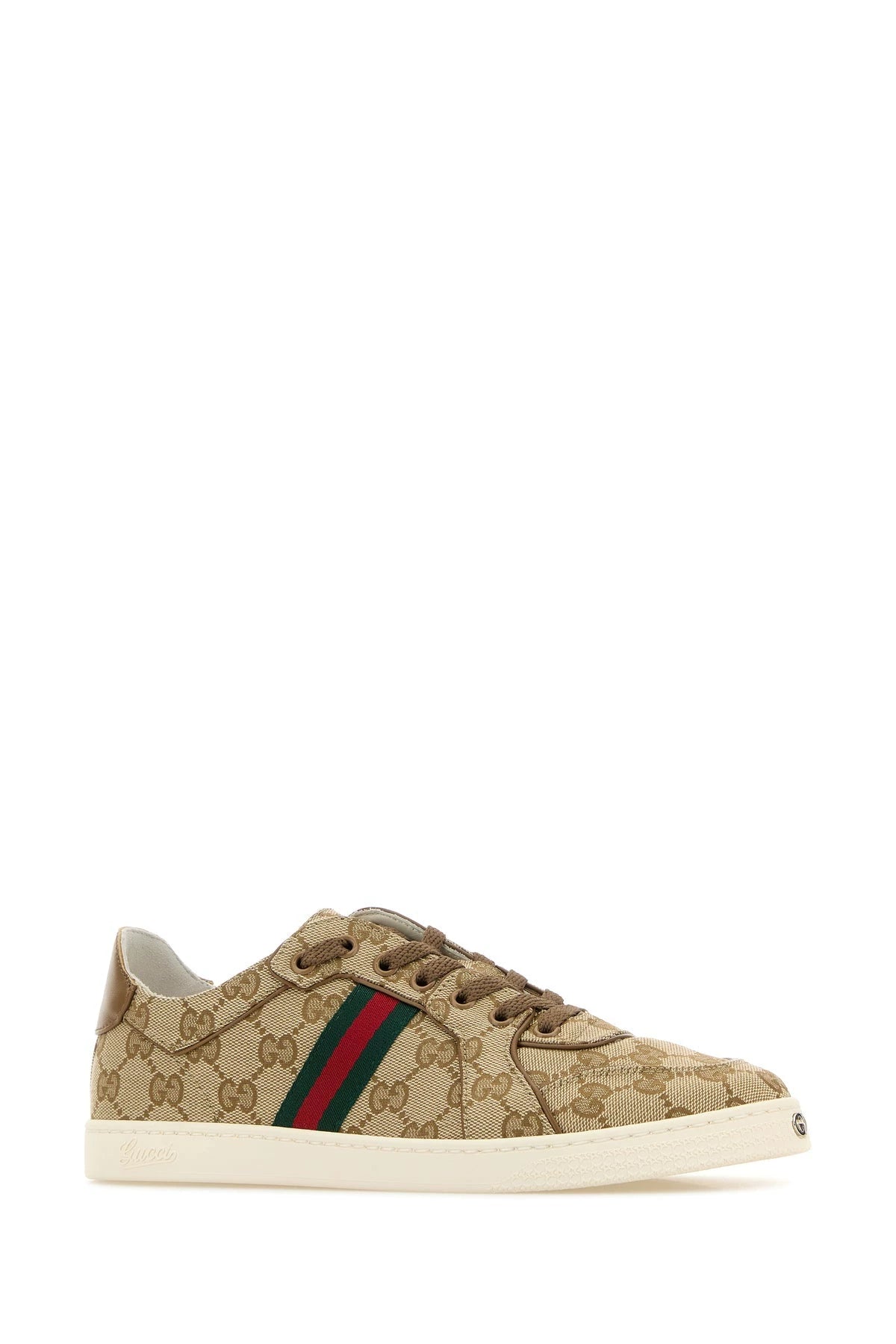 Gucci Women's Stretch Sneakers in Beige