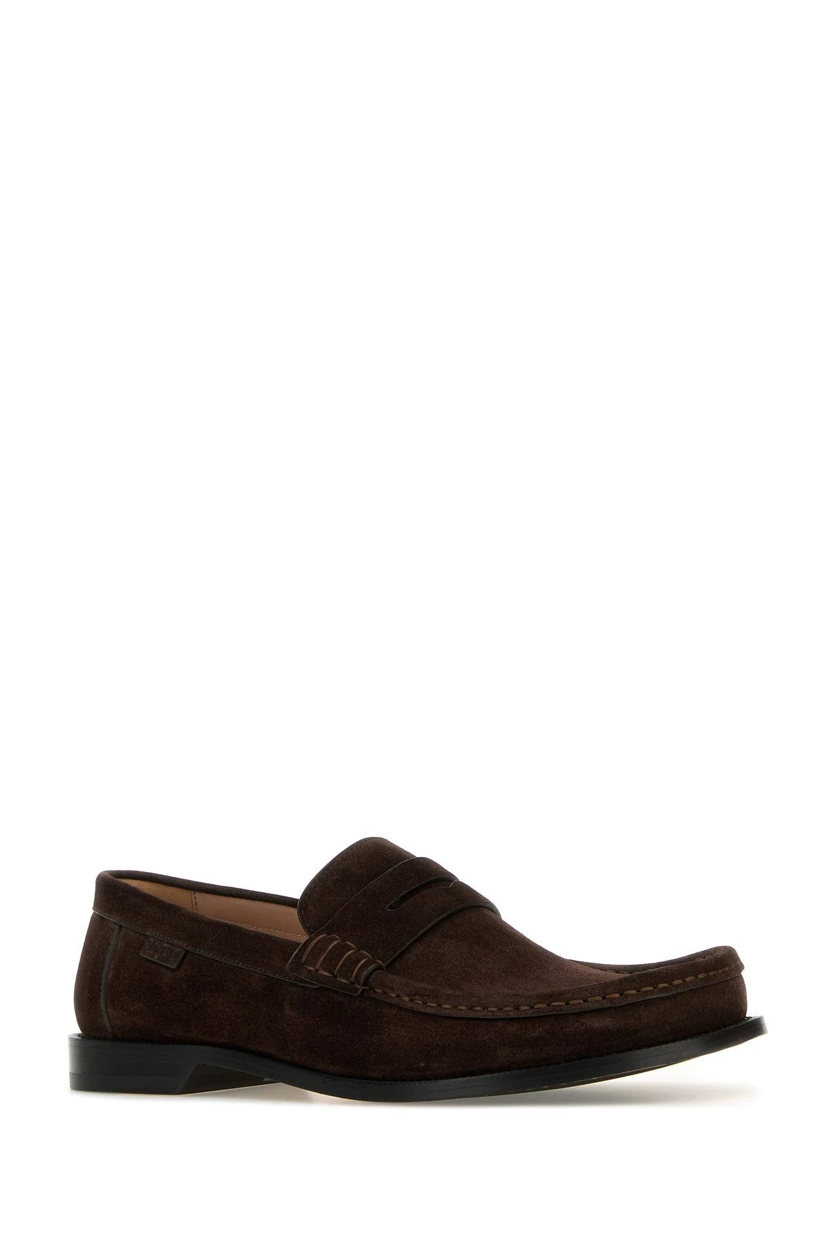 Loewe Men's Campo Loafers in Brown