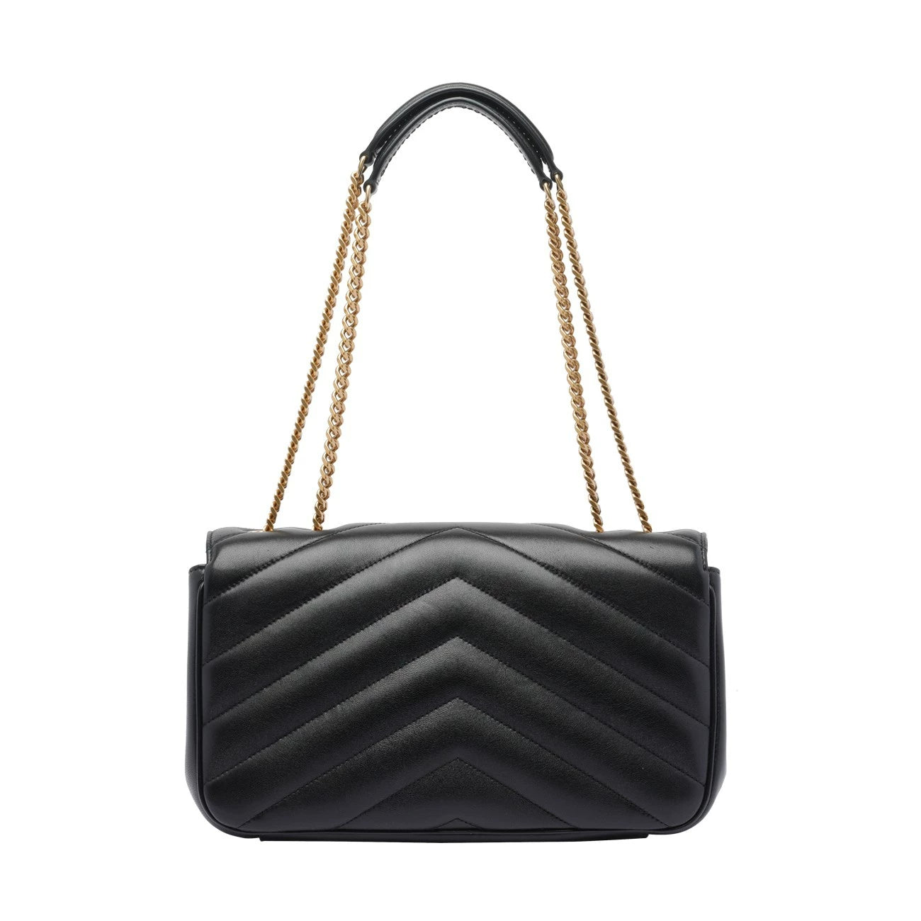 Saint Laurent YSL Loulou Medium Bag in Black