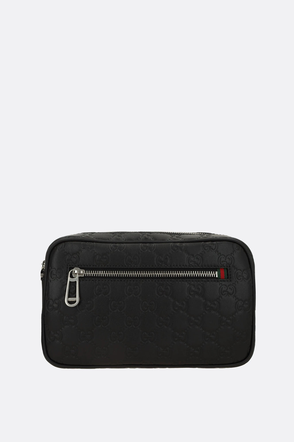 Gucci Men's Emblem Mini Bag in Black