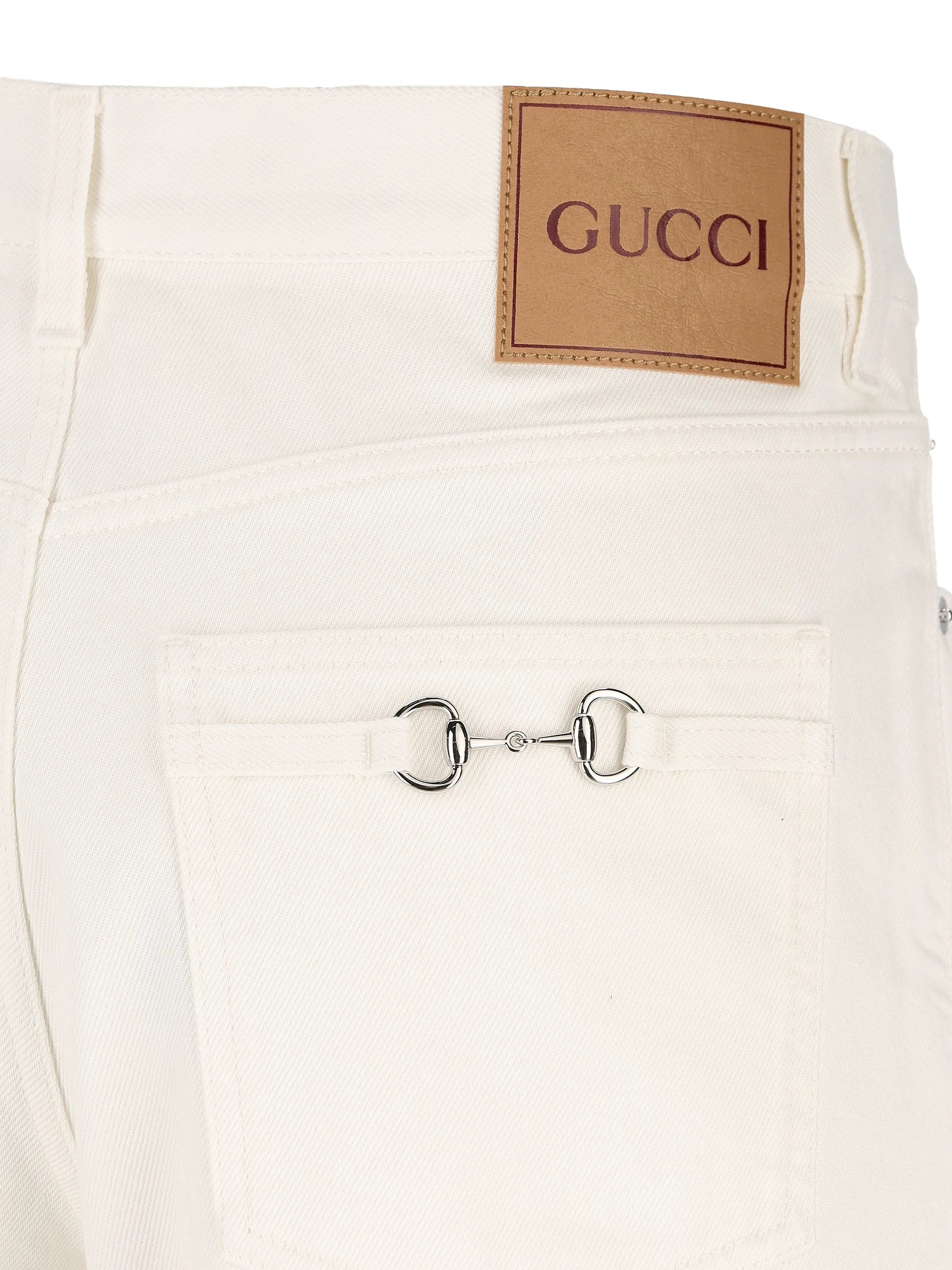 Gucci Men's Jeans in White