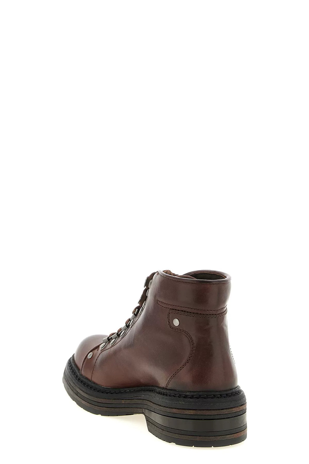 Miu Miu Women's Hiking Snow Boots in Brown