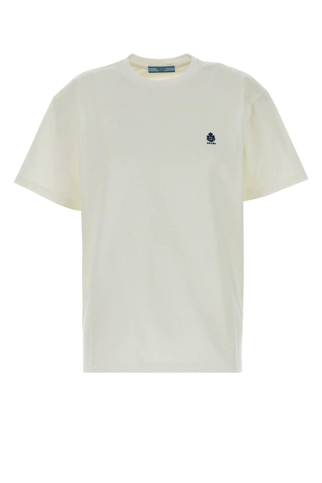 Prada Women's Logo T-Shirt in White