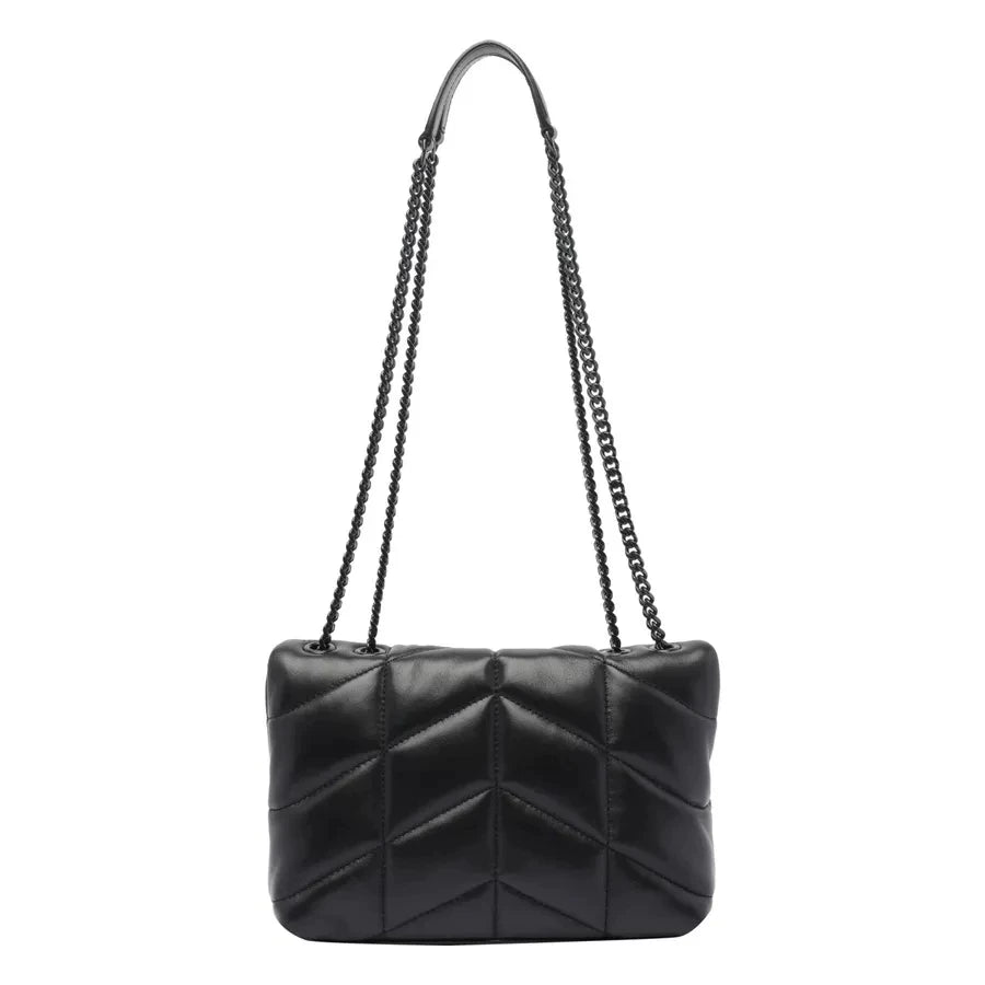 Saint Laurent YSL Puffer Toy Mini Bag in Black