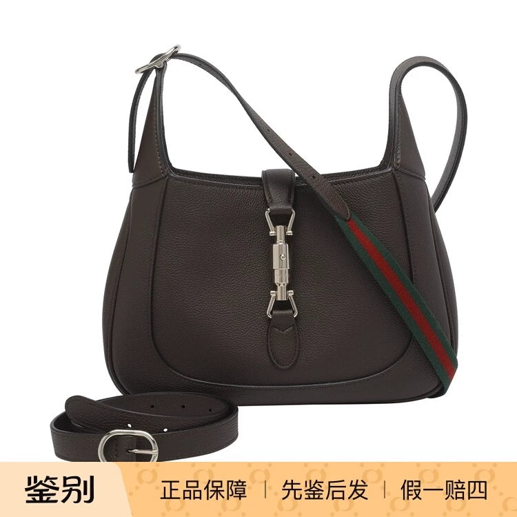 Gucci Women's Jackie 1961 Medium Shoulder Bag in Brown