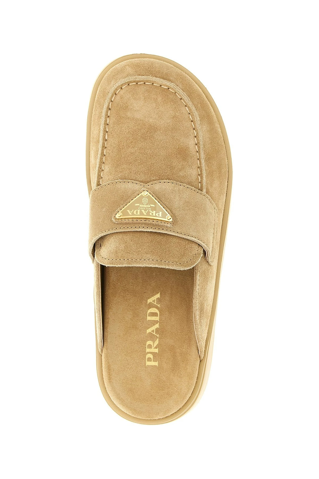 Prada Women's Slippers in Beige