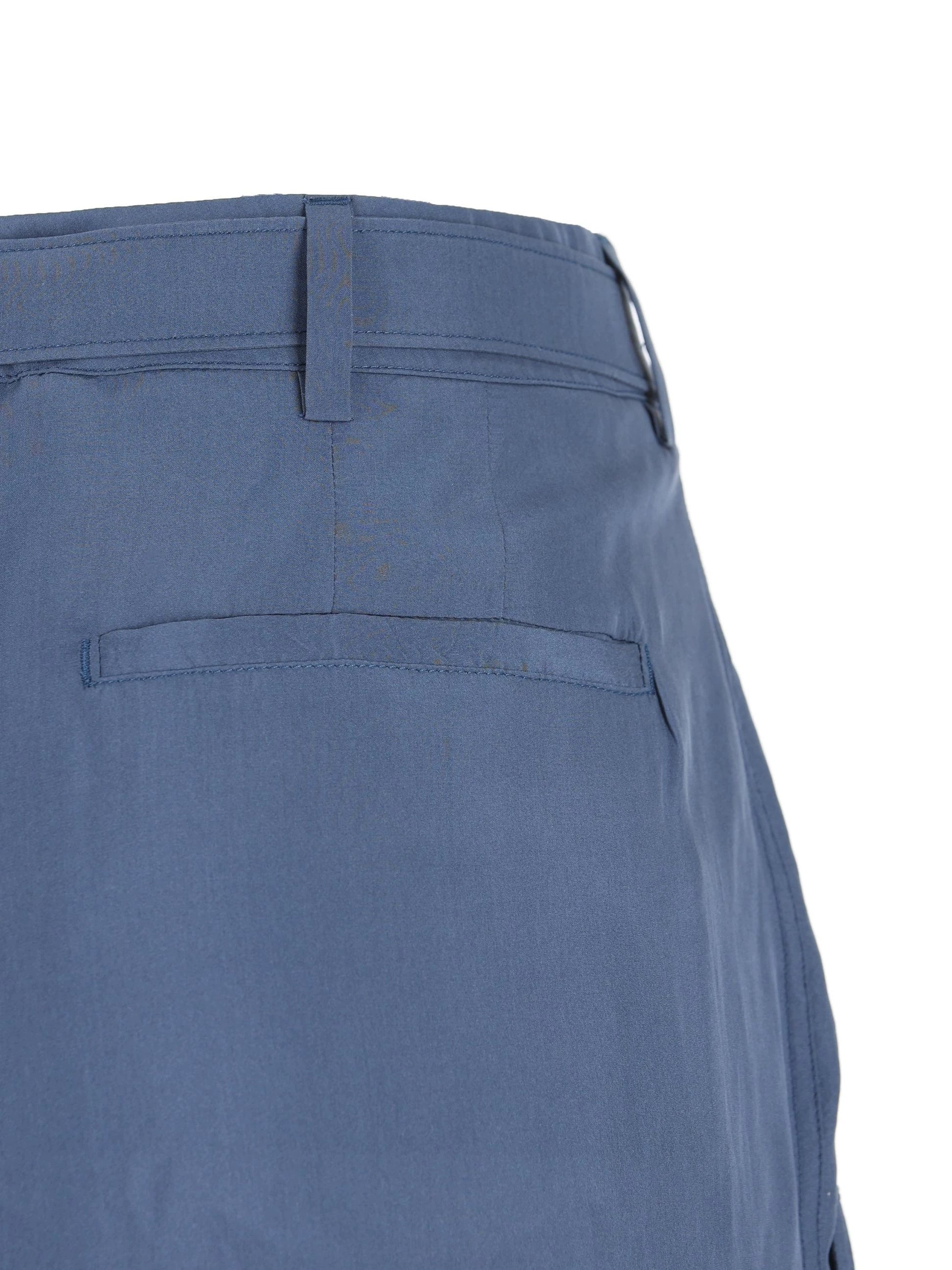 Saint Laurent Men's Ysl Pants in Blue