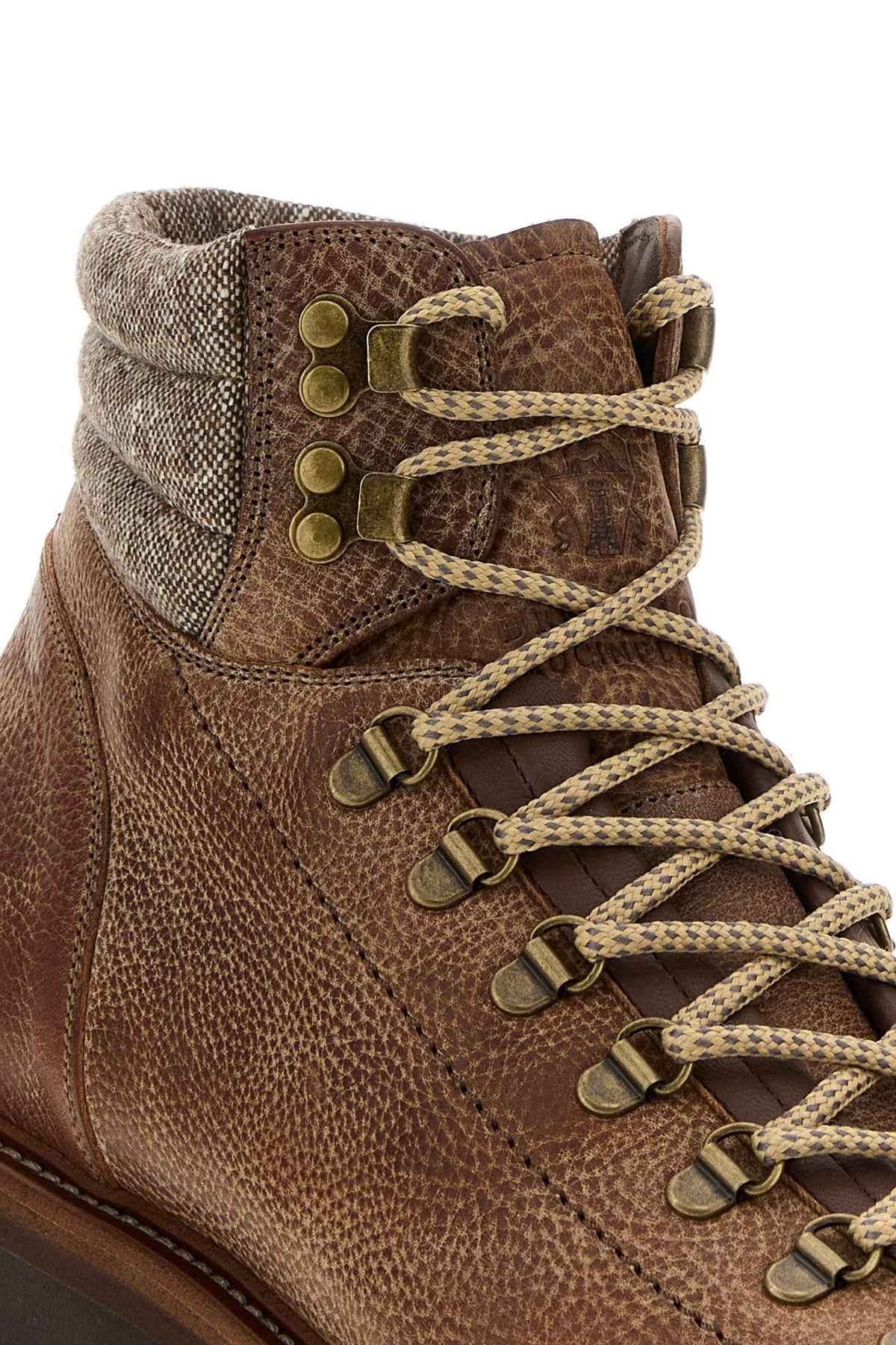 Brunello Cucinelli Men's Snow Boots in Brown
