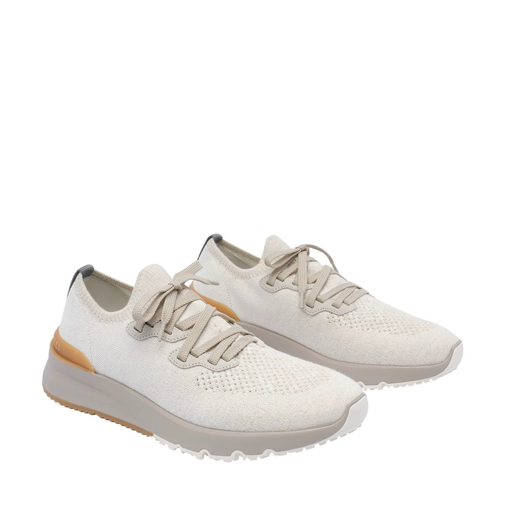 Brunello Cucinelli Men's Sneakers in Beige