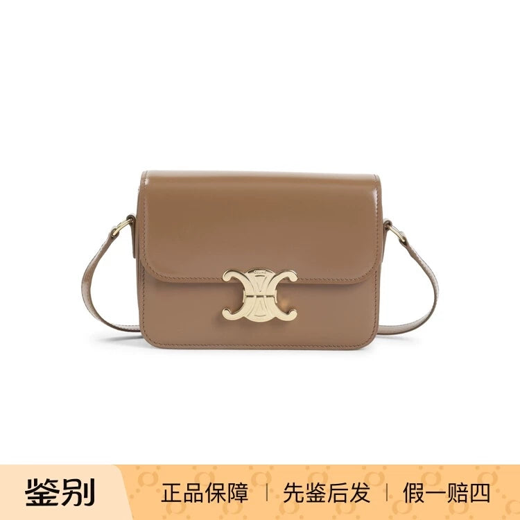 Celine Women's Teen Triomphe Small Shoulder Bag