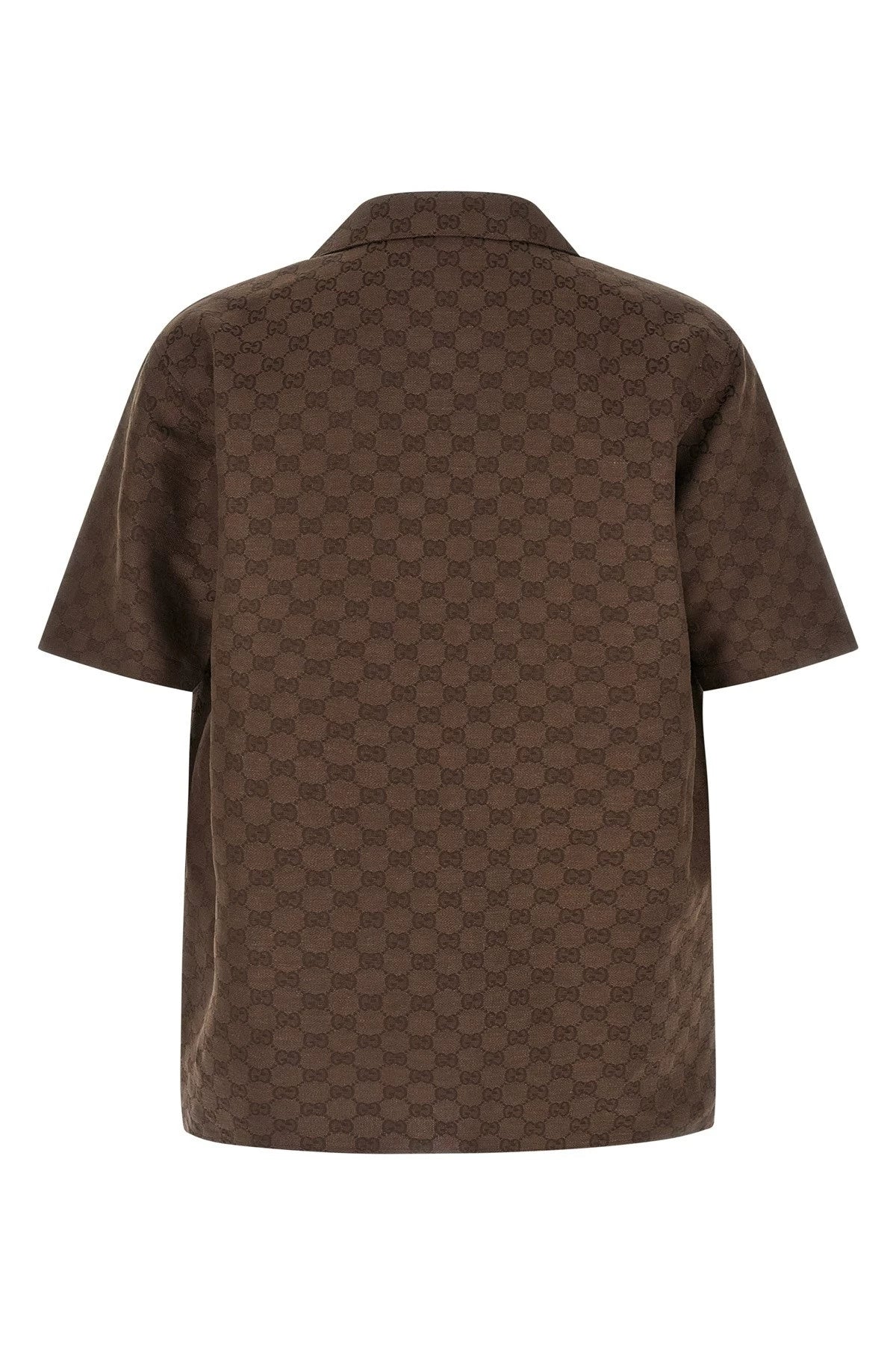 Gucci Men's Shirt in Brown