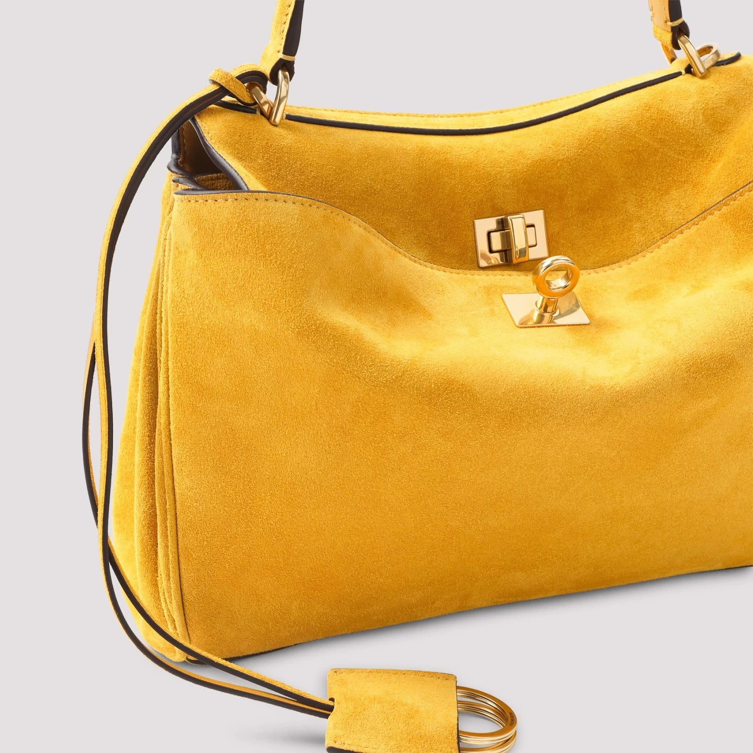 Balenciaga Women's Rodeo Small Crossbody Bag in Yellow