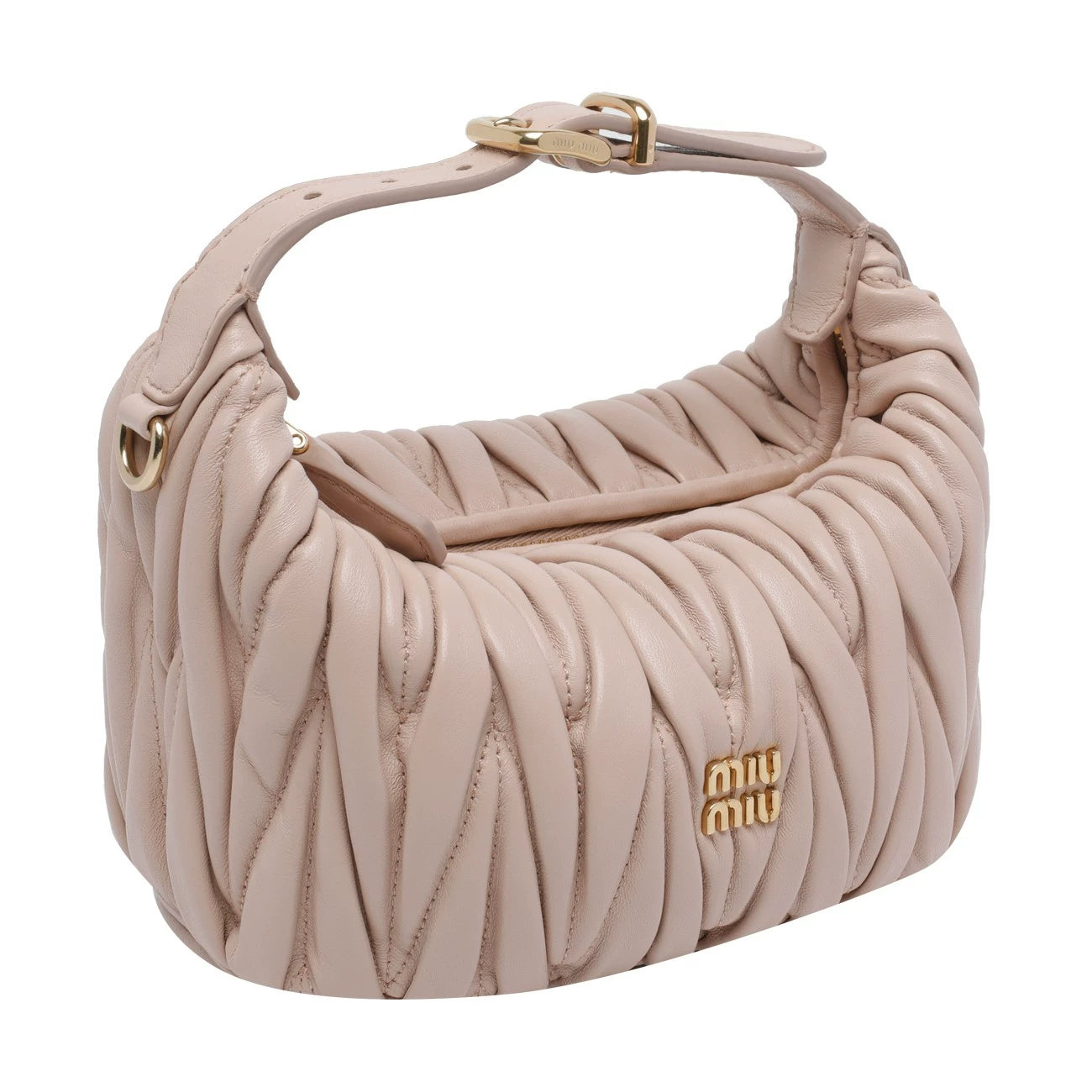 Miu Miu Women's Matelasse Mini Bag in Pink