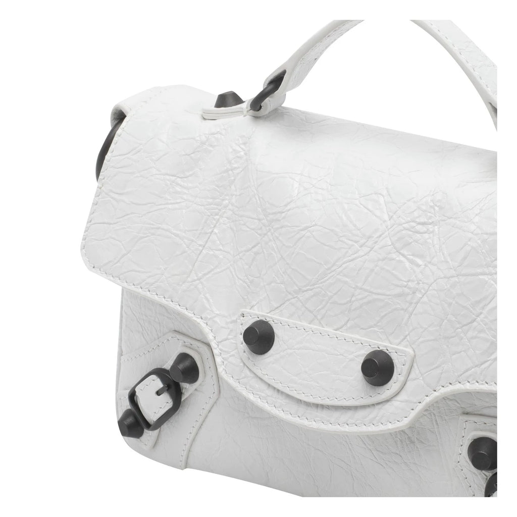 Balenciaga Women's Le City Nano Bag in White