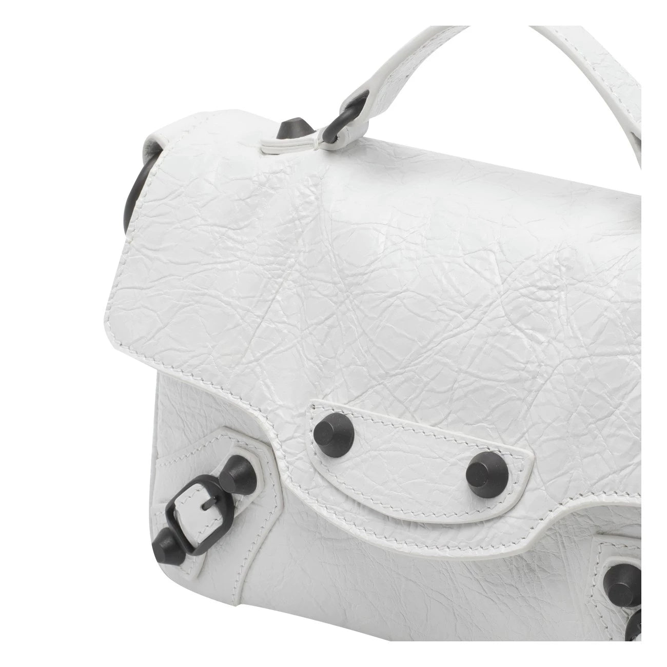 Balenciaga Women's Le City Nano Bag in White
