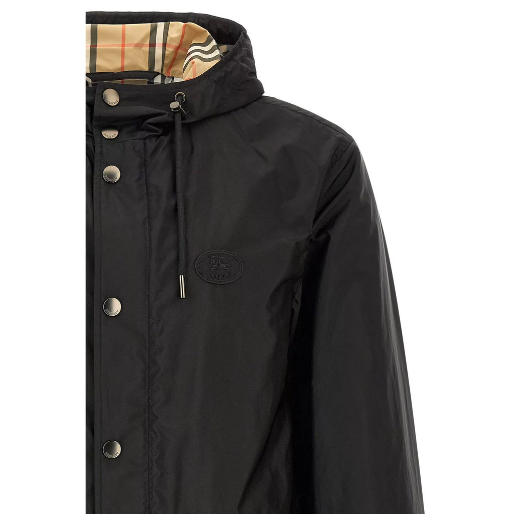 BURBERRY Men's Pembrey Hooded Jacket in Black
