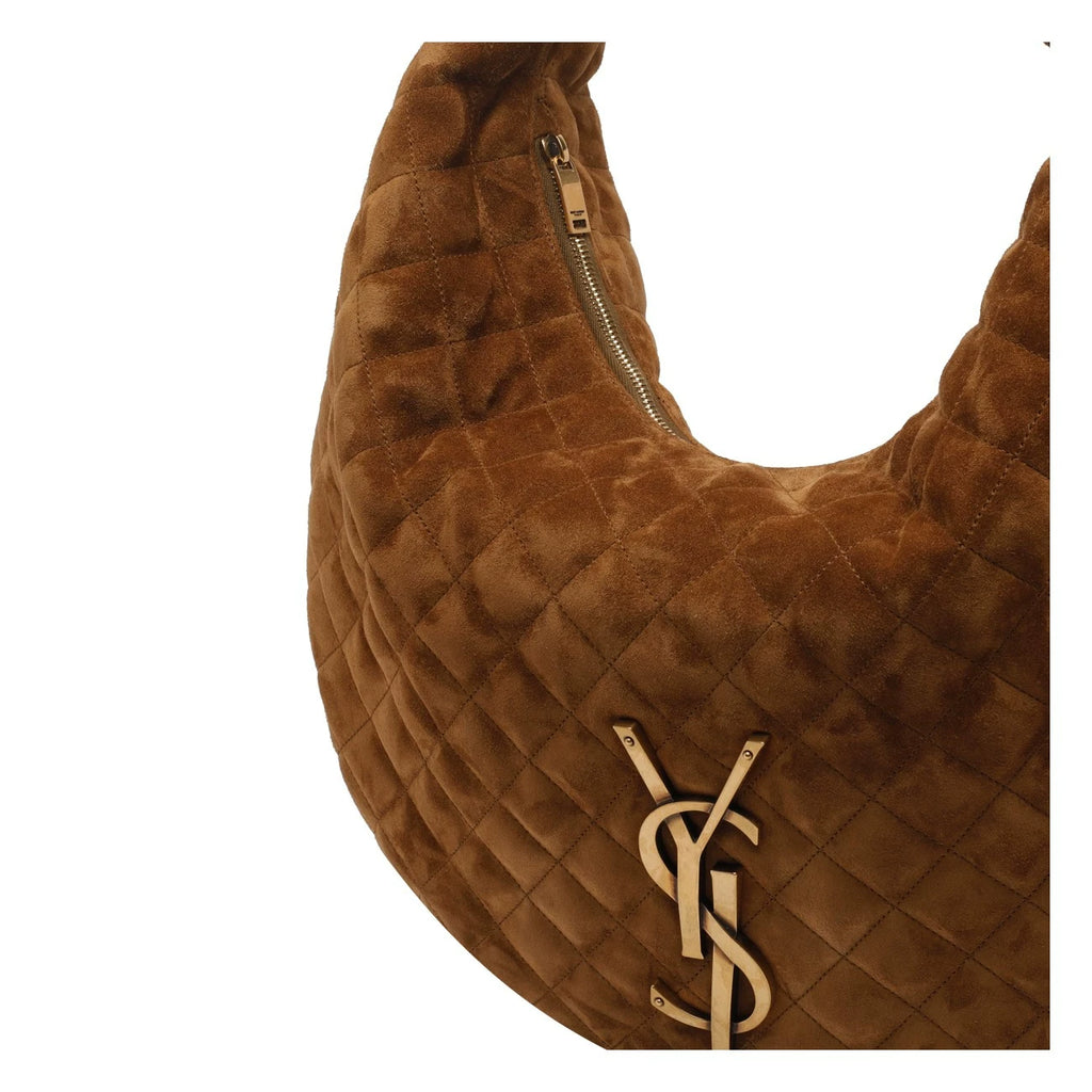 Saint Laurent Women's YSL Icare Bag in Brown